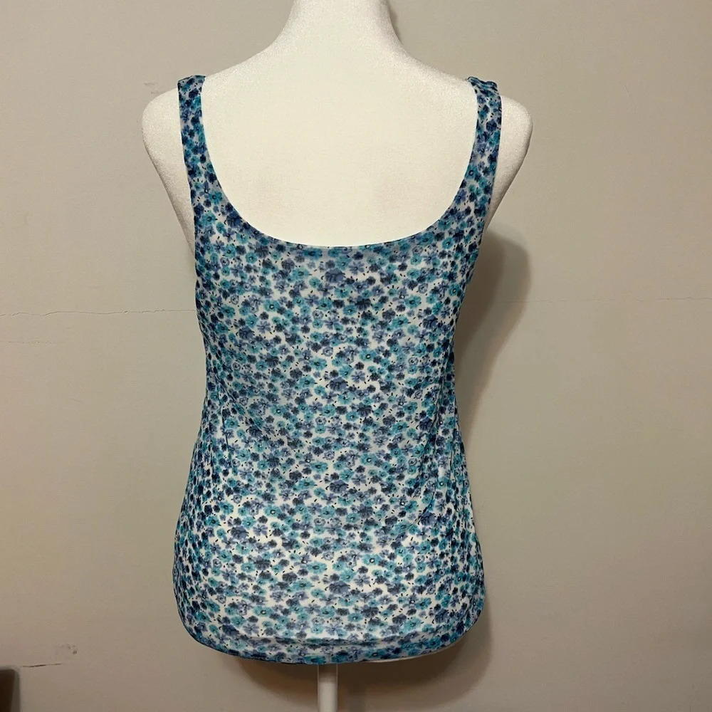 New York and Company Y2K  2pc sheer floral top/blouse. B2 - Picture 6 of 11